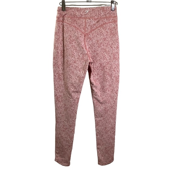 Gymshark Women’s Fleur Textured Mid-rise Gym Leggings - Picture 4 of 6